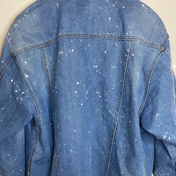 Stylish Long Jeans jacket - Picture 4 of 9